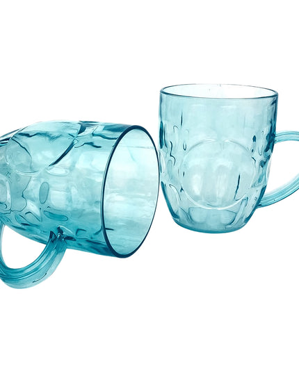 Apex Shake Mug Set  2 Pieces Durable Plastic Mugs (350ml) Approx