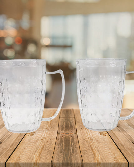Apex Mocktail Mug Glass (2 Pc Set  400 Ml)