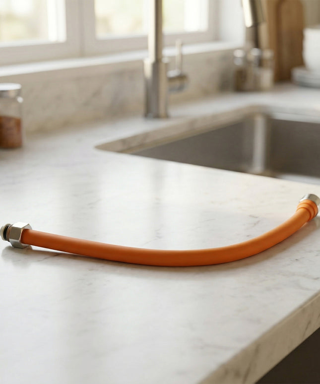 Flexible Silicone Water Tap Extender Pipe 44 Cm 1 Pc
