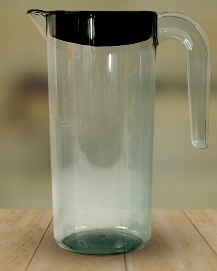 Apex Crystal Premium Jug With Lid  4 Pcs Glass (1500 Ml  300 Ml Approx  5 Pcs Set)