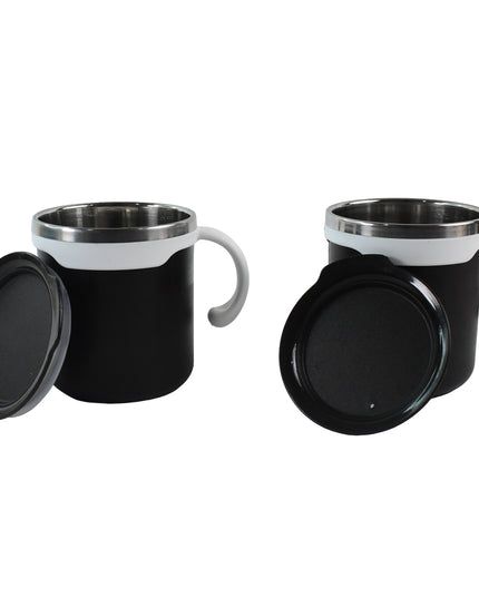2 Pcs Premium Mocha Mug Set 250 Ml