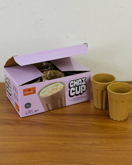 Konvex Traditional Chai Cups (125 Ml  6 Pc)