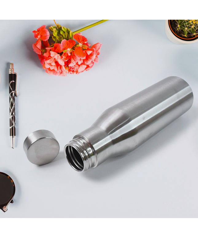 Stainless Steel Double Wall Vacuum-insulated Drink Water Bottle (1000 Ml Approx)
