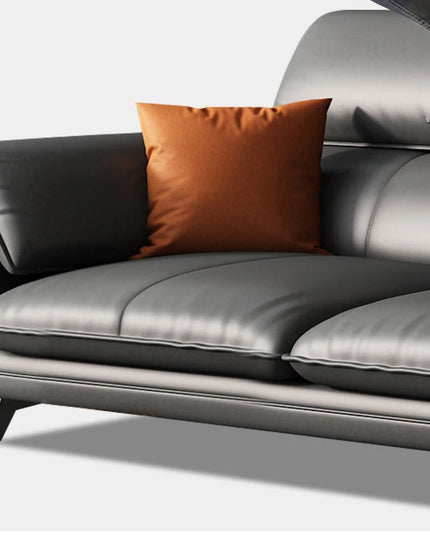 Modern Minimalist Living Room Leather Sofa for Living Room set Combination