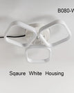 Square white / White