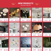 Modern chandelier lighting for Kitchen Bedroom Diningroom Livingroom lampadario Indoor home decor Lustre de cristal kroonluchter