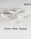 Round white / White