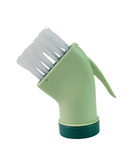 Multipurpose Bottle-connectable Cleaning Brush With Built-in Scraper (1 Pc)