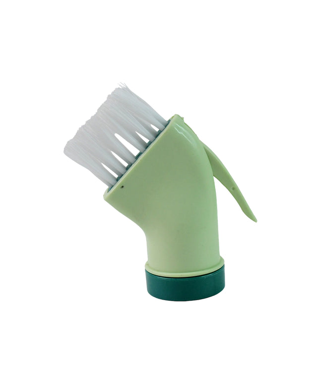 Multipurpose Bottle-connectable Cleaning Brush With Built-in Scraper (1 Pc)