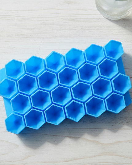 Premium Flexible Silicone Diamond Ice Cube Tray (1 Pc)