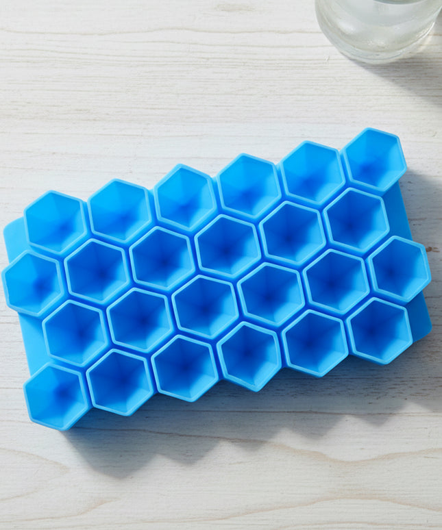 Premium Flexible Silicone Diamond Ice Cube Tray (1 Pc)