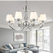 Chrome Modern Chandelier Lights For Living Room Bedroom Led Lighting Fixture Crystal Lamp E14 Led Lighting