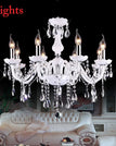No bulbs / 3 lights chandelier