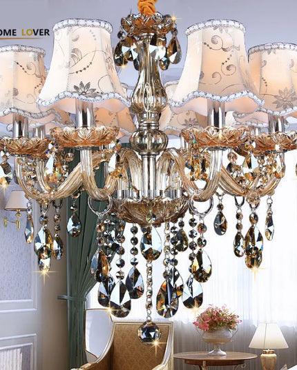 Modern Chandelier Lighting K9 lustres de cristal moderne lustre for home lighting Bedroom Kitchen Dining Crystal chandelier lamp