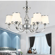 Chrome Modern Chandelier Lights For Living Room Bedroom Led Lighting Fixture Crystal Lamp E14 Led Lighting