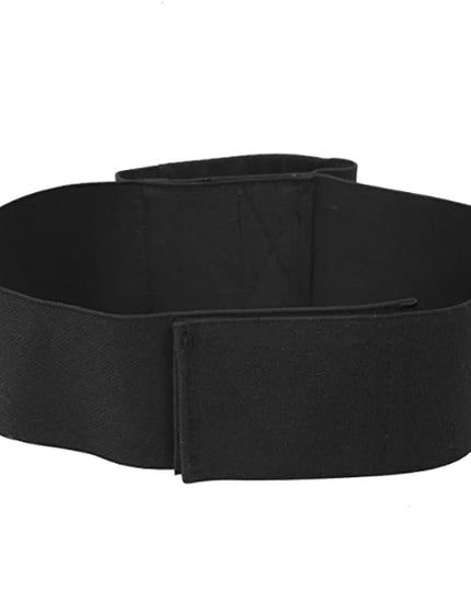 1Pcs Golf Swing Training Arm Band Golf Hand Posture Corrector Black Nylon Elastic Training Belt for Golf Beginner Practicing