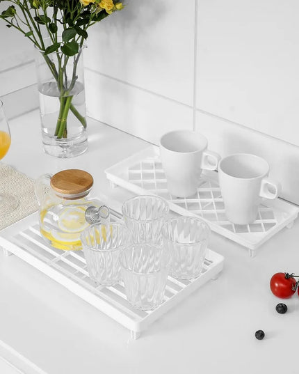 Home Closet Organizer Storage Shelf Kitchen Adjustable Storage Rack Shelves Cabinet Holders Space Saving Makeup Organizer