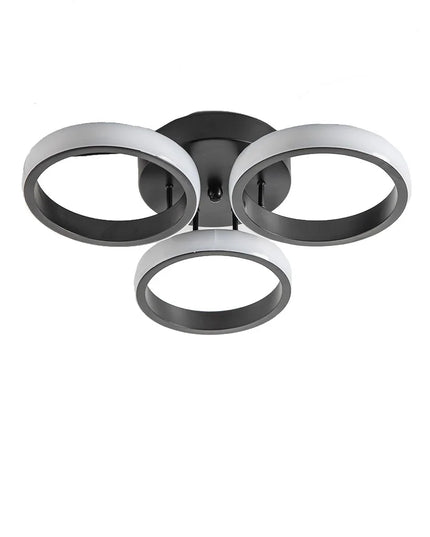 Modern LED Chandelier Lights for Living Room Bedroom Corridor Indoor Rings Lighting Ceiling Mount Luminaire Lustre Chandeliers