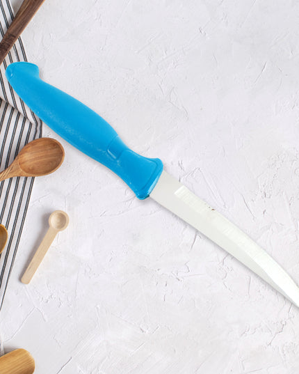 Heavy-duty Stainless Steel Kitchen Knife With Ergonomic Handle (1 Pc)