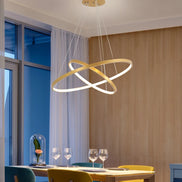 Modern led dining room chandeliers simple ring chandelier living  bedroom Lights home indoor lighting decorative Pendant Lamps