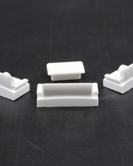 2 Sets 1:50 1:75 DIY Architecture Building Indoor Furniture Model Diorama ABS Plastic Sofa Set House Decoration for Layout