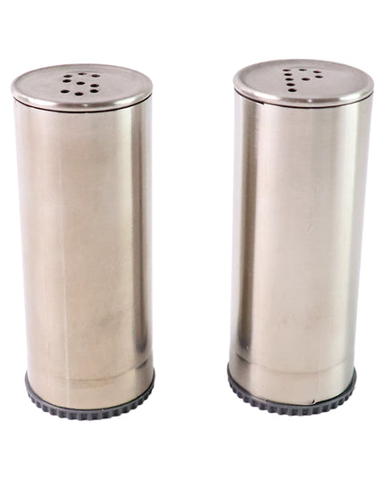 Stainless Steel Salt And Pepper Shaker Set (2 Pc)