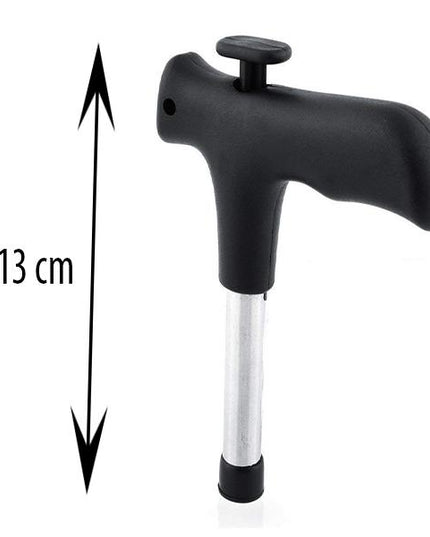 0854 Premium Quality Stainless Steel Coconut Opener Tooldriller With Comfortable Grip