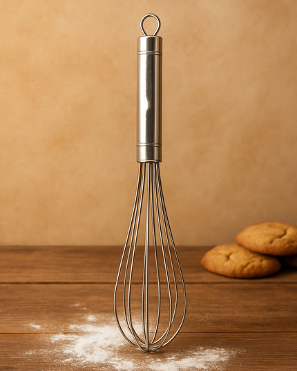 Apex Stainless Steel Medium Hand Whisk (1 Pc)