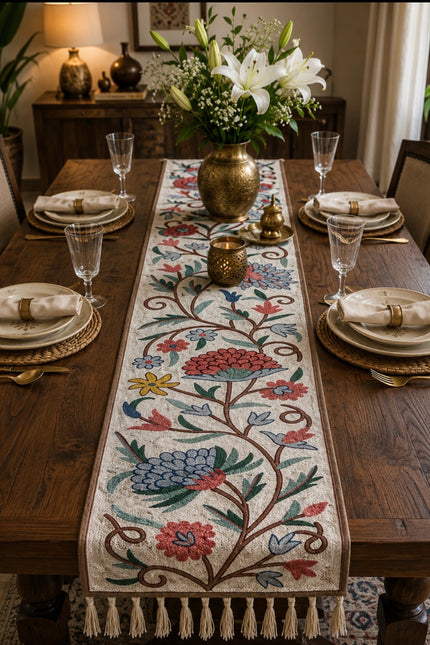 Chainstitch Table runners