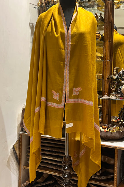 Embroidered pashmina stole