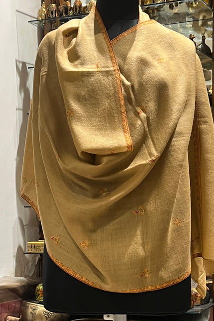 Embroidered pashmina stole