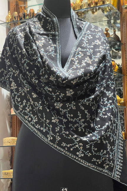 Embroidered pashmina stole