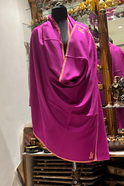 Embroidered pashmina shawl