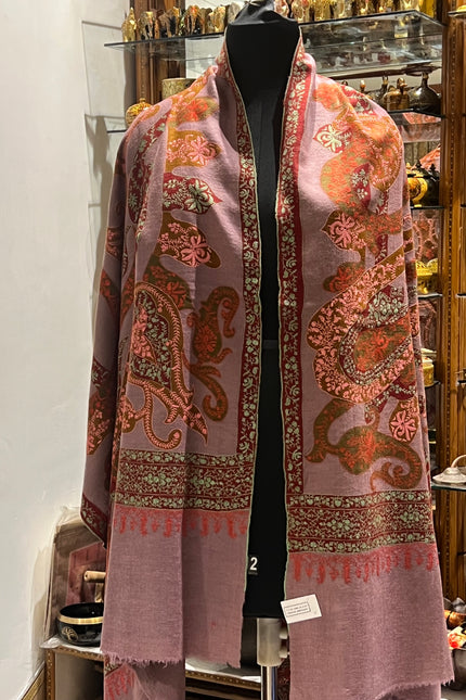 Embroidered pashmina shawl
