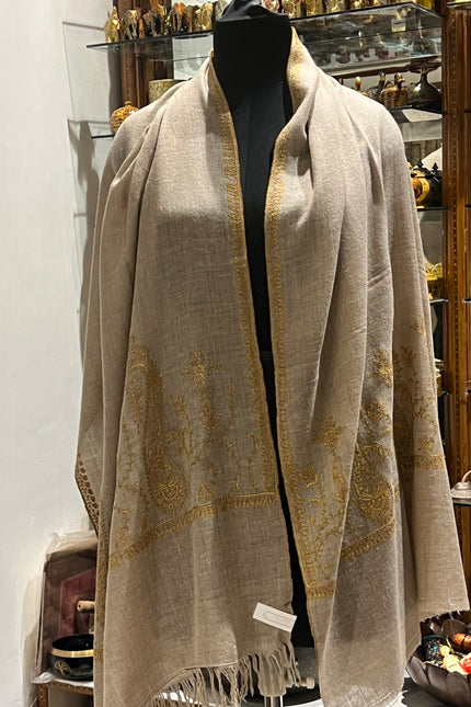 Embroidered pashmina stole