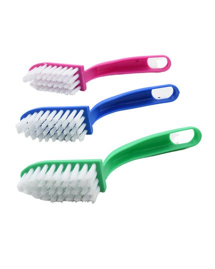 7956 Multi-purpose Kitchen Cleaning Brushes - Fish Cleaning Vegetable Cleaning Tool Cleaner Utensils Fruit Cleaning 3 Piece