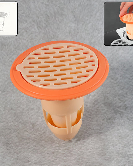 Bathroom  Kitchen Plastic Drain Strainer (1 Pc)