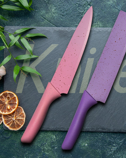 2948 Corrugated 6pc Kitchen Knife Set Professional Box Knife Set 6 Piece Forged Kitchen Knives With Box.