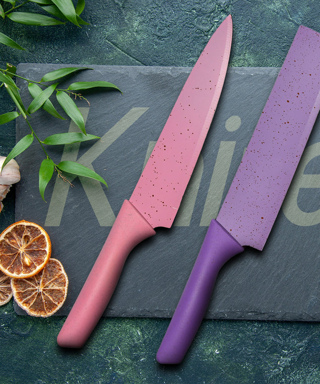 2948 Corrugated 6pc Kitchen Knife Set Professional Box Knife Set 6 Piece Forged Kitchen Knives With Box.