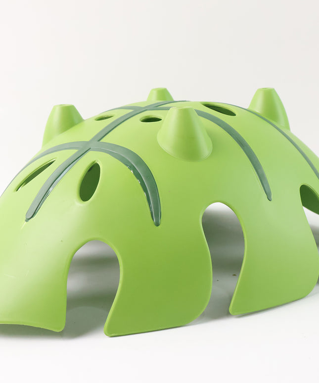 Leaf-shaped Plastic Fruit Basket (1 Pc)