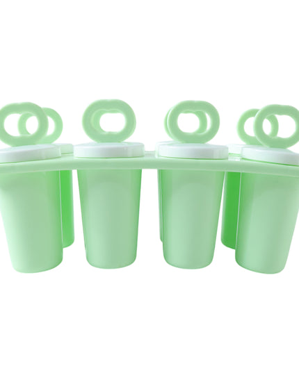 Prexo Plastic Ice Cream Popsicle Maker (8 Pc Set)