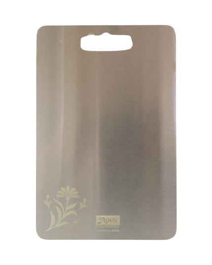 Apex Stainless Steel Multipurpose Small Chopping Cutting Board (210x320mm  1 Pc)