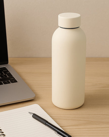 Stainless Steel Double Wall Vacuum-insulated Drink Water Bottle (Mix Color  500 Ml Approx)