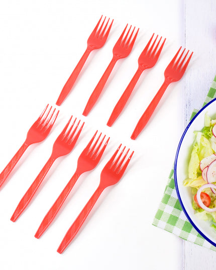 Premium Disposable Plastic Forks (1 Pc)