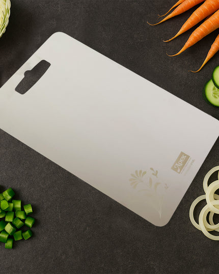 Apex Stainless Steel Multipurpose Small Chopping Cutting Board (210x320mm  1 Pc)