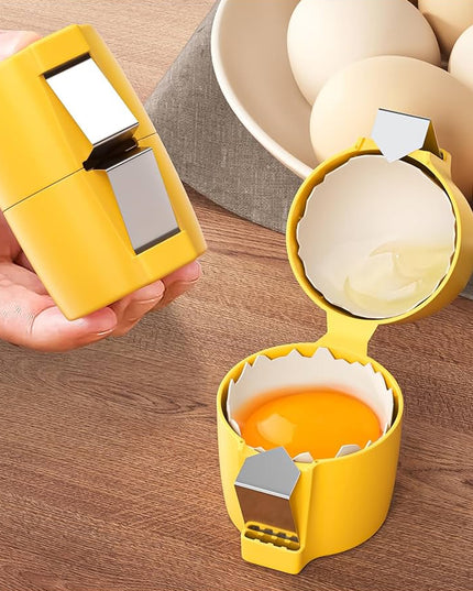 Egg Shell Opener Egg Cracker Tool For Raw Eggs Handheld (1 Pc)