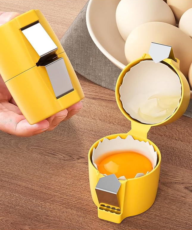 Egg Shell Opener Egg Cracker Tool For Raw Eggs Handheld (1 Pc)