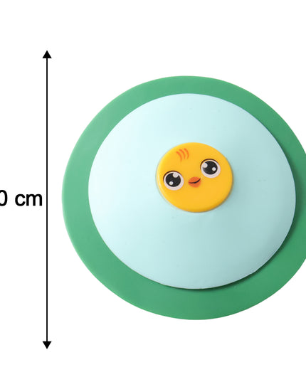 Cute Duck Design Silicone Sink Drain Stopper With Suction Base 1 Pc