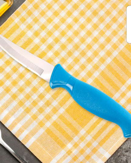 Heavy-duty Stainless Steel Kitchen Knife With Ergonomic Handle (1 Pc)