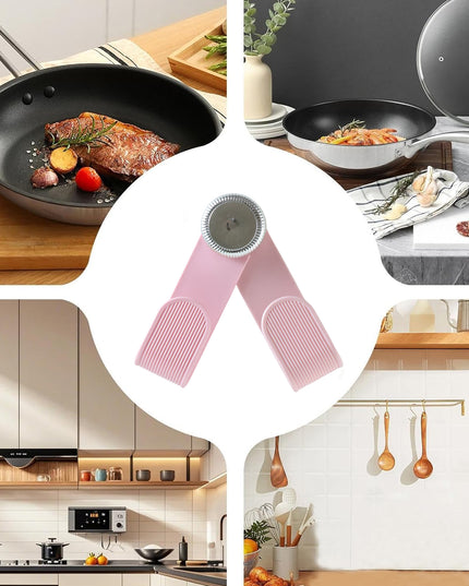 Adjustable Anti-slip Pot Lid Holder Clip (1 Pc)